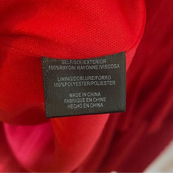 WAYF Red Ruffle Dress - Picture 13 of 14